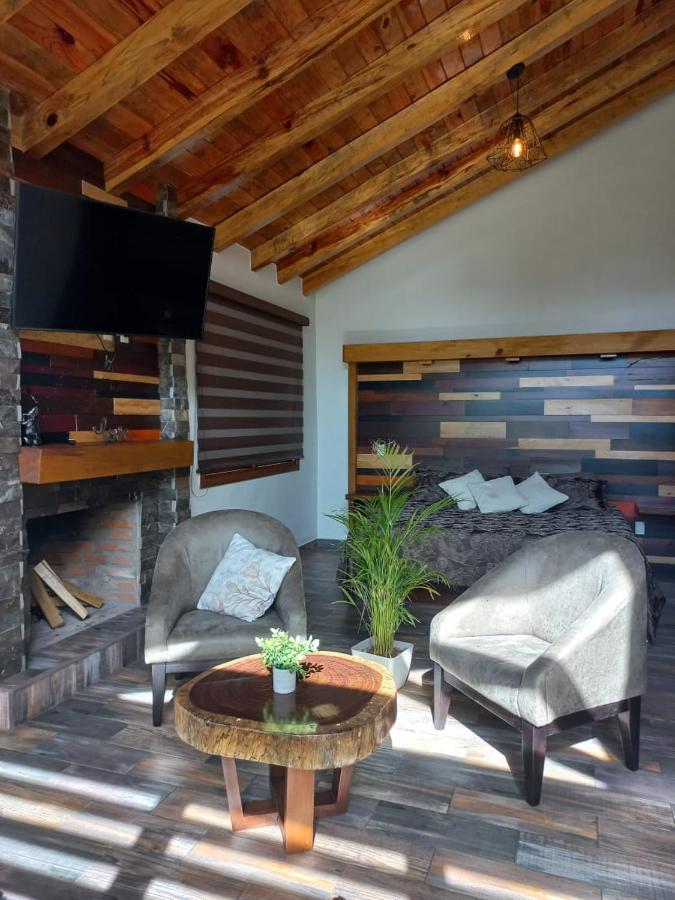 Cabanas Santorito Mazamitla Exteriér fotografie