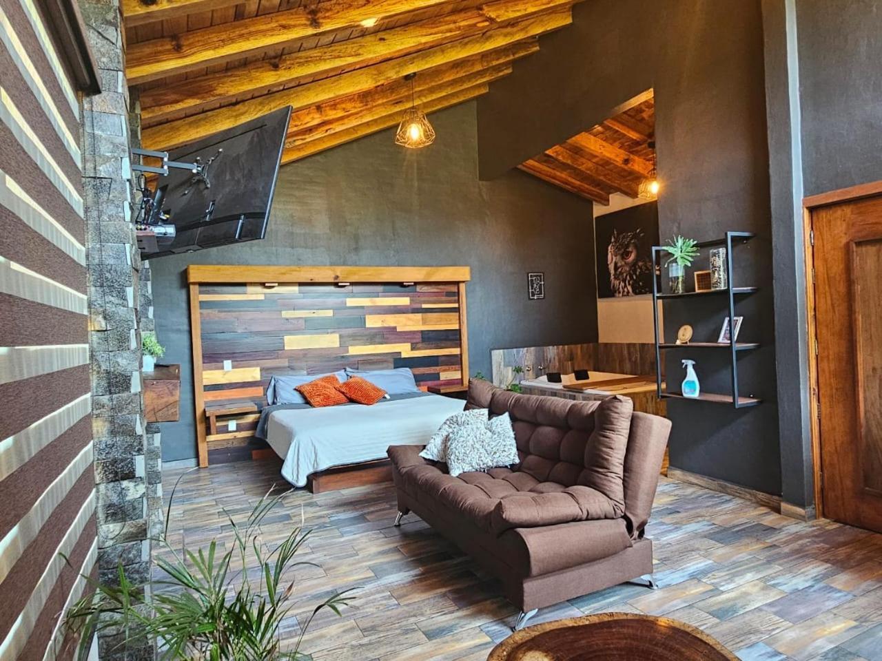 Cabanas Santorito Mazamitla Exteriér fotografie